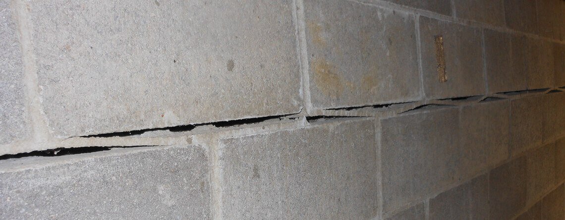 Bowing Wall Repair Service | Force Bracket I-Beam | SouthernDry of Alabama Bowing Wall Repair Service