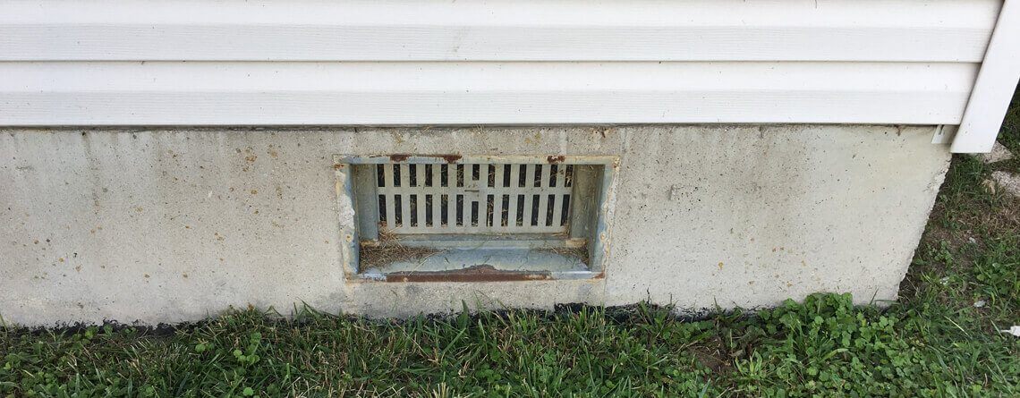 Crawl Space Vent Cover Missing | Replacement | SouthernDry of Alabama Crawl Space Vent Cover replacement