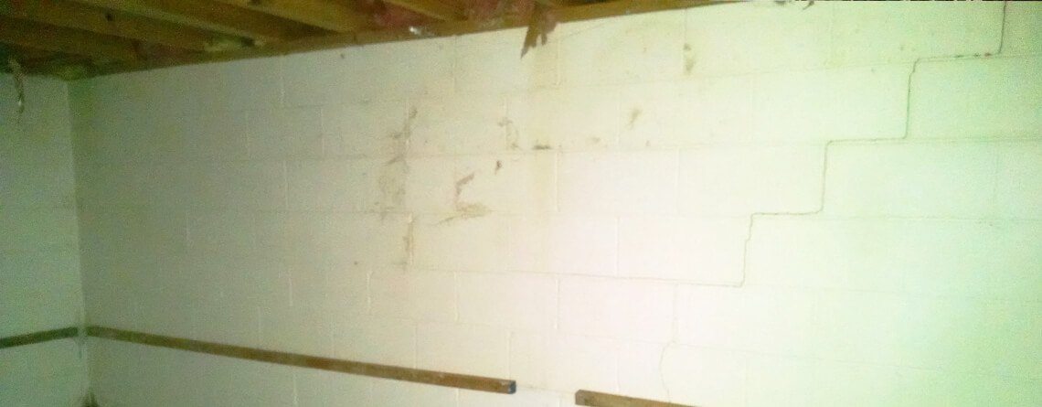 Basement Wall Stair Step Crack Repair Company | SouthernDry of Alabama Basement Wall Stair Step Crack Repair Company | SouthernDry of Alabama