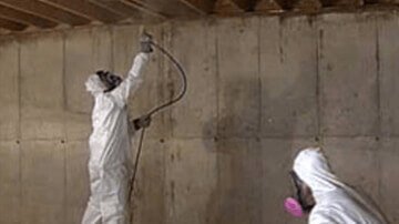 Basement & Crawl Space Mold Clean Up